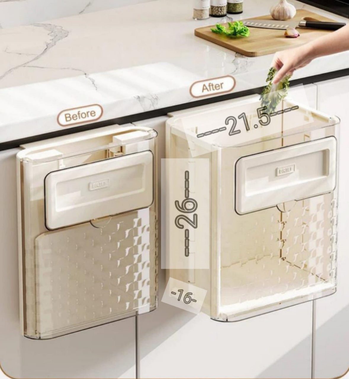 Papelera plegable