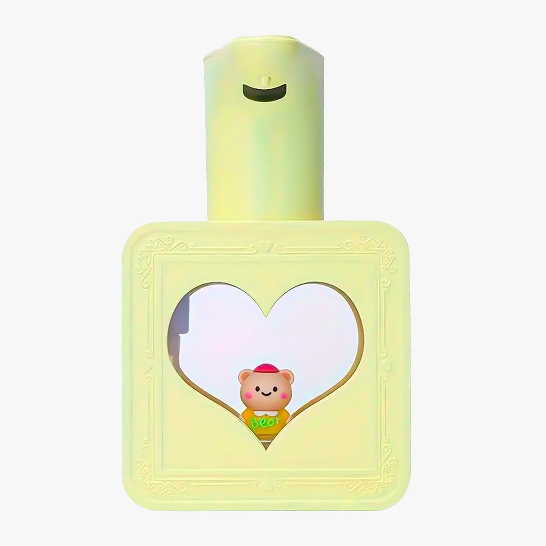 Dispensador de jabón liquido corazón