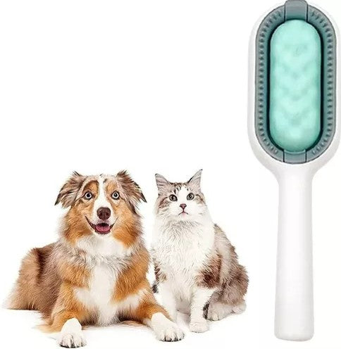 Cepillo Removedor de Pelo Mascota 2 en 1