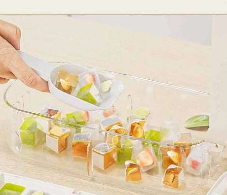 Molde bandeja de hielo silicona