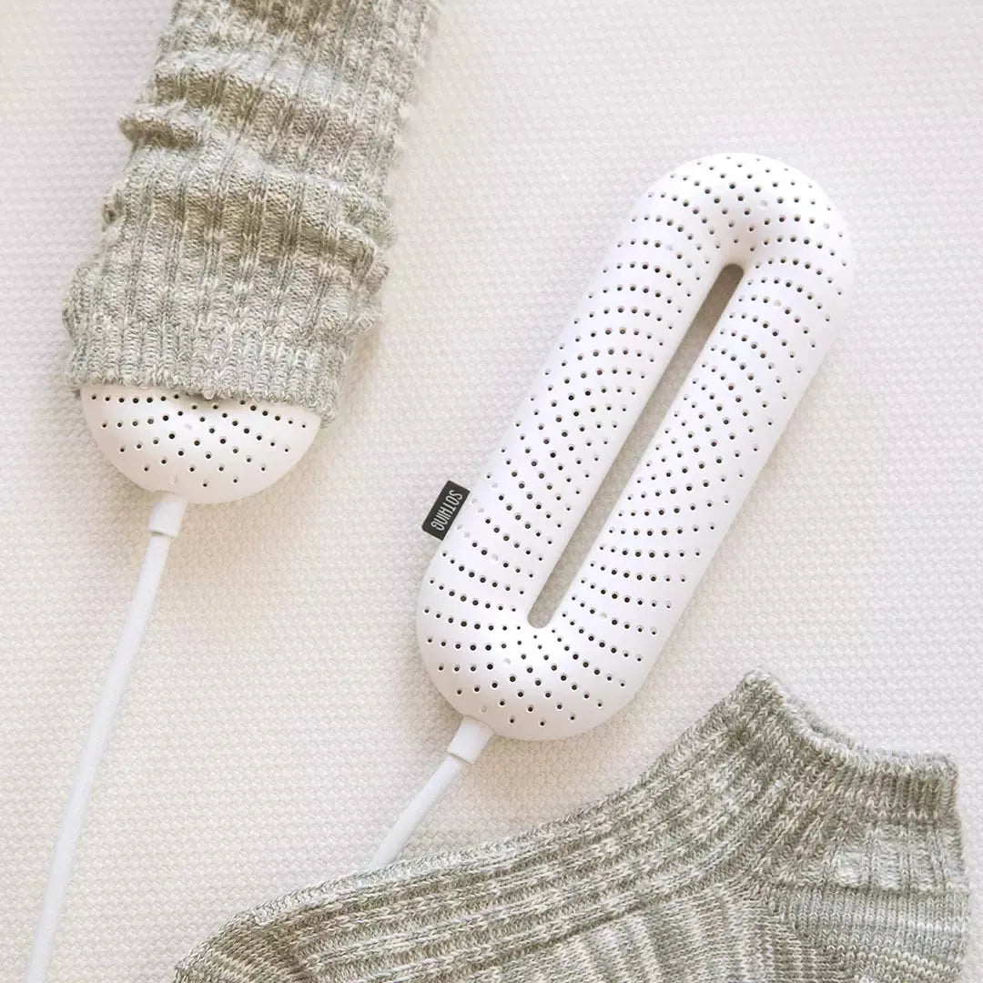 Secador y calentador de zapatos eléctrico portátil