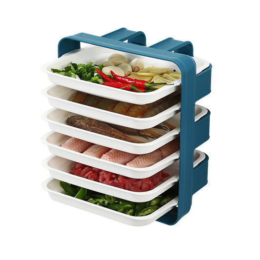 Soporte organizador de Carnes Alimentos