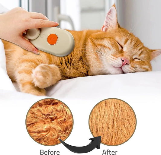 Cepillo de Mascotas de Vapor