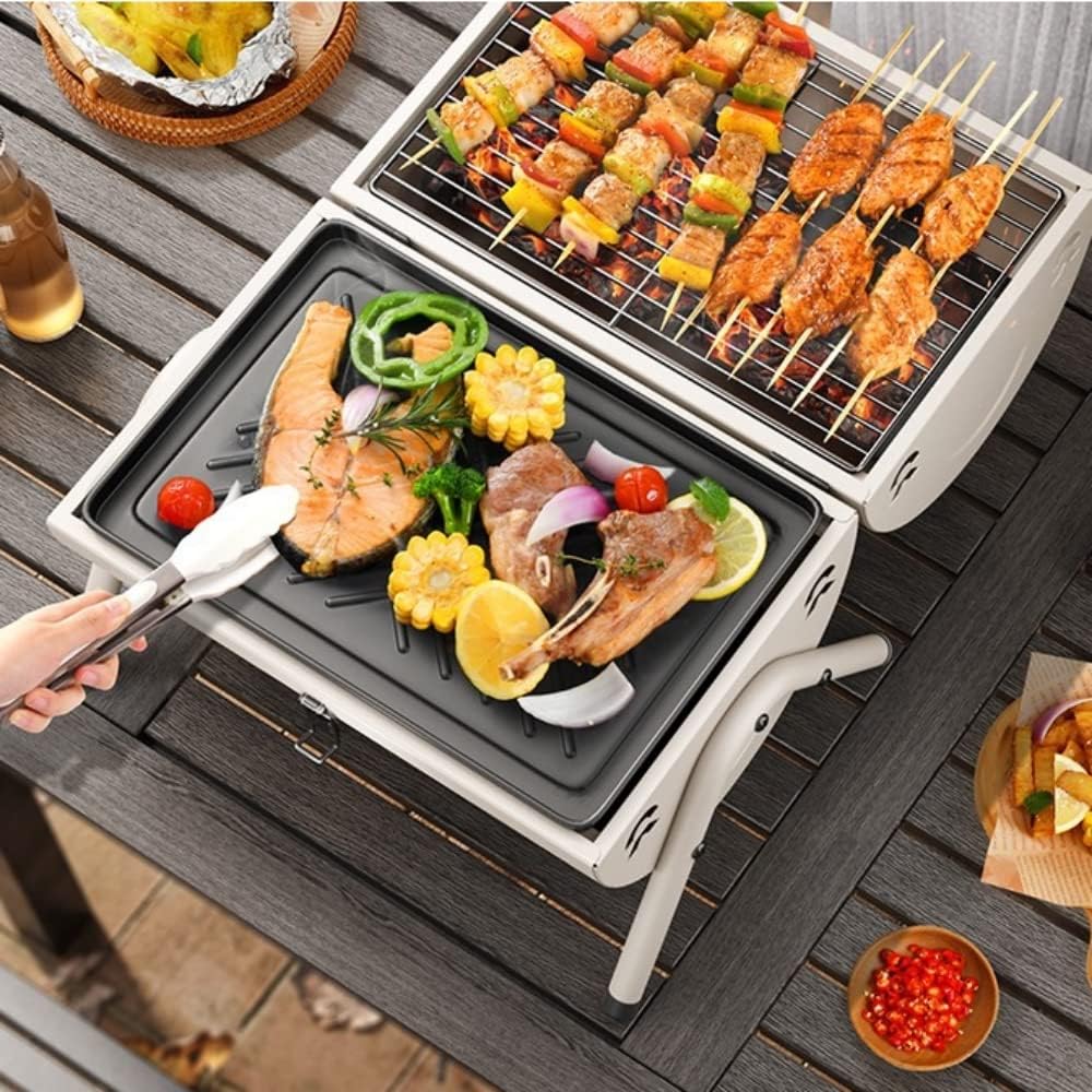 Parrilla carbon asador portatil