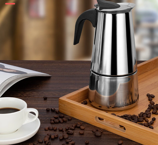Cafetera En Acero 9 Vasos