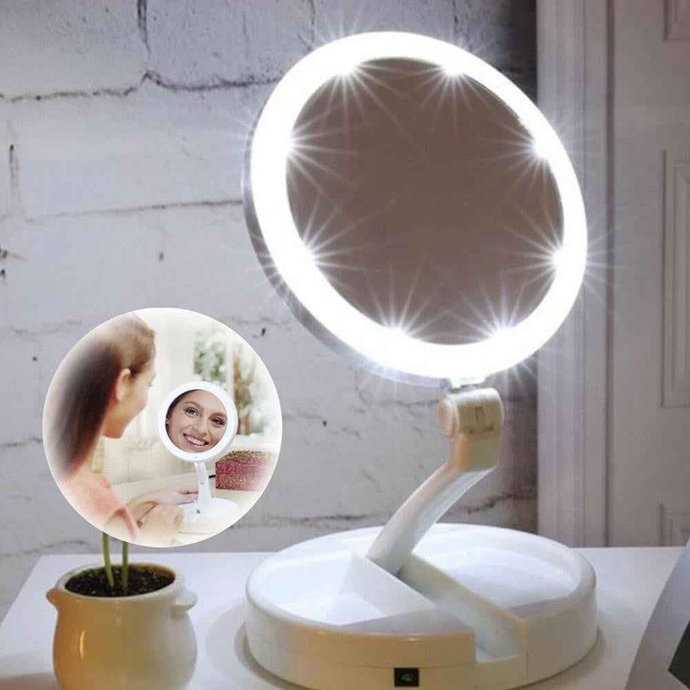 Espejo led tocador redondo