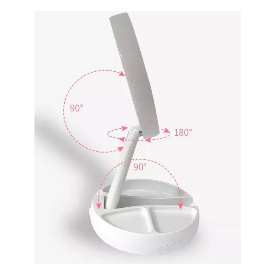 Espejo led tocador redondo
