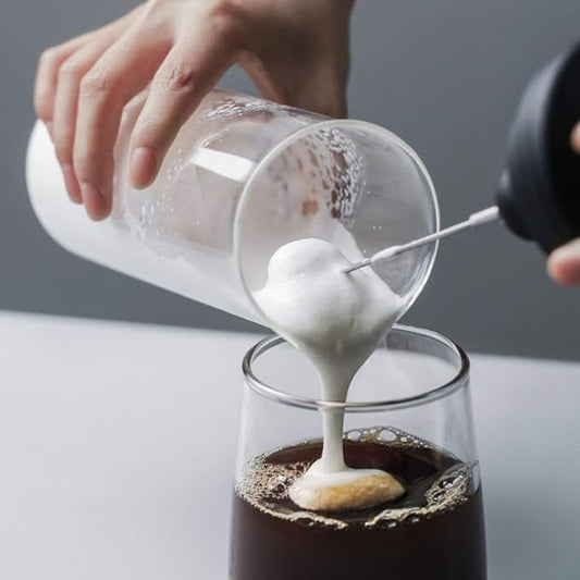 Espumador Batidor Para Leche Con Vaso
