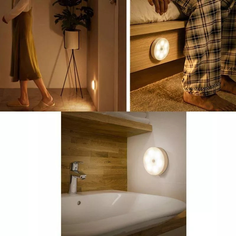 Foco Lámpara Led con Sensor de Movimiento
