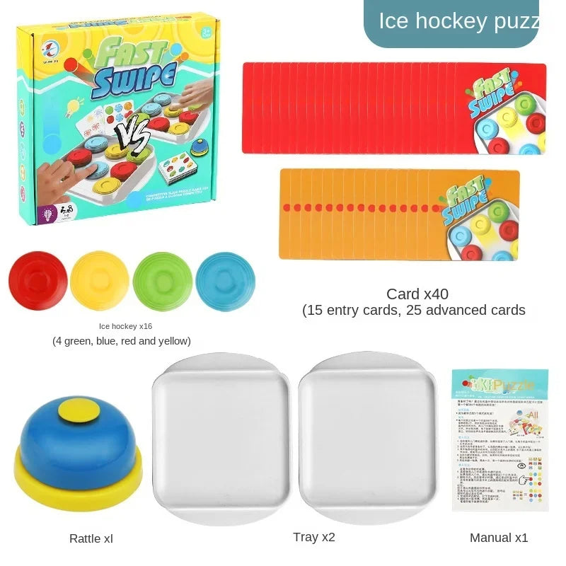 Juego deslizamiento de colores
