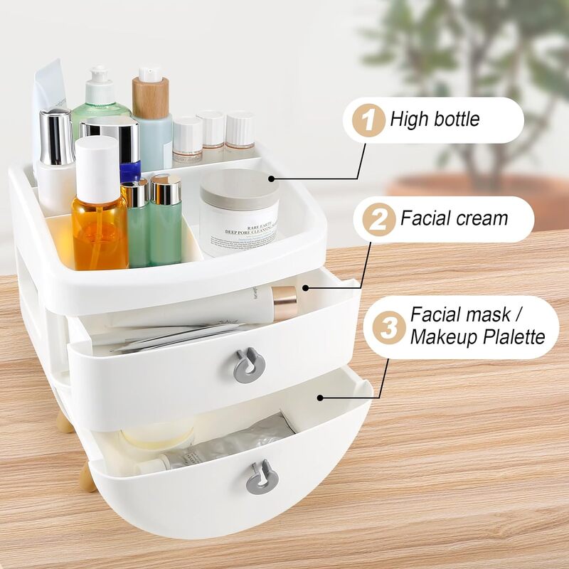 Organizador maquillaje cosméticos