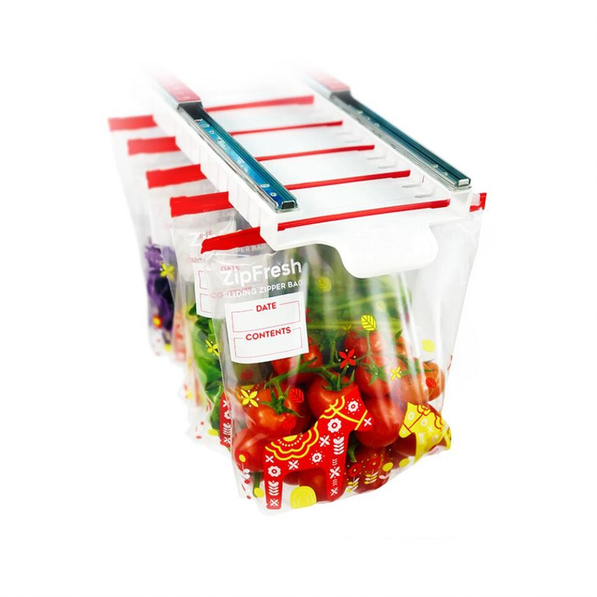 Organizador de bolsas ziploc
