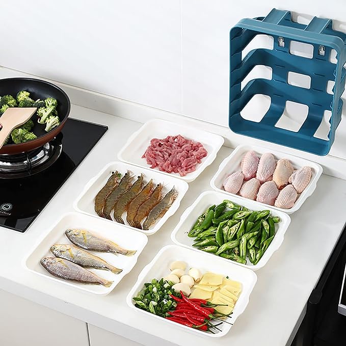 Soporte organizador de Carnes Alimentos