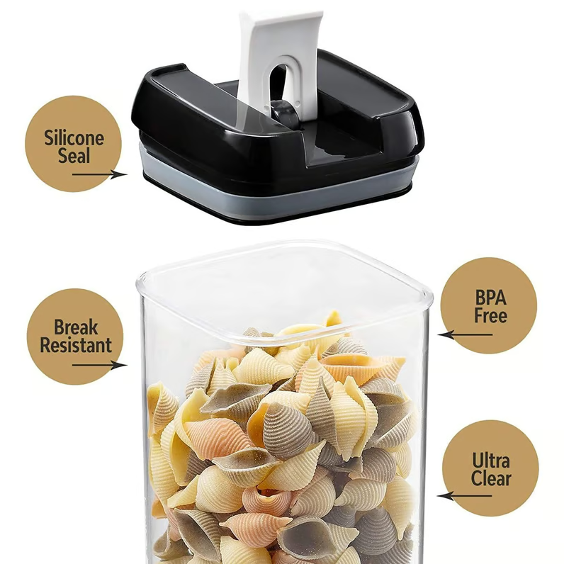 Set Organizador De Granos Para Cocina 7 Pcs