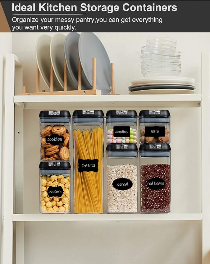 Set Organizador De Granos Para Cocina 7 Pcs