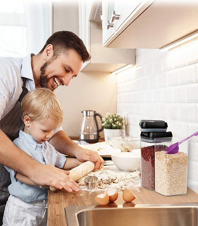 Set Organizador De Granos Para Cocina 7 Pcs