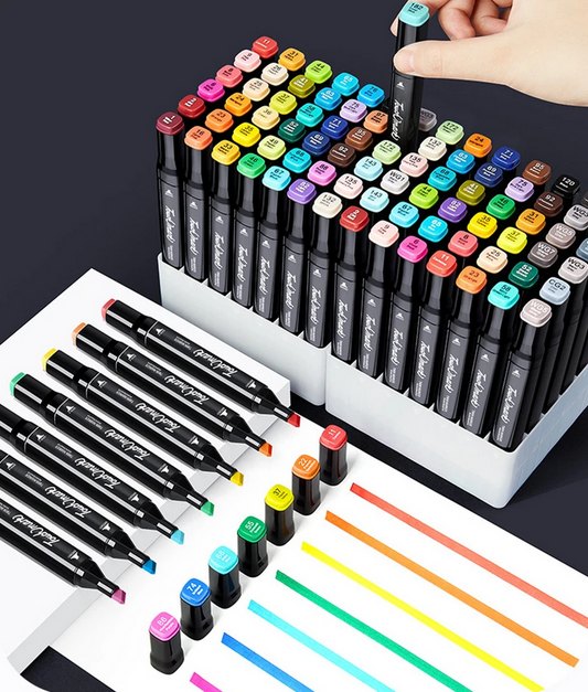 Marcadores De Dibujo X 168 Colores