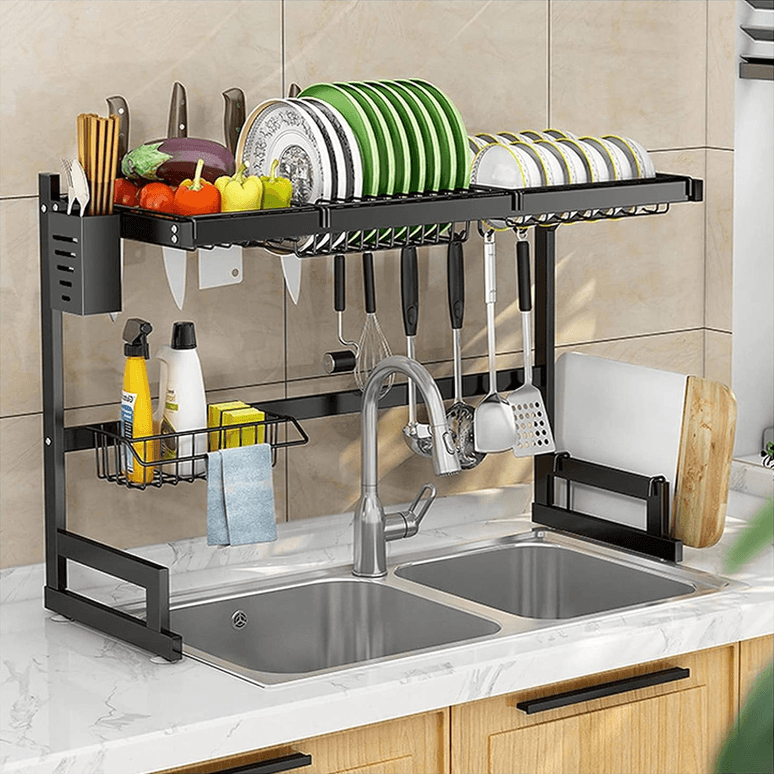 Organizador -Escurridor De Platos Metálico