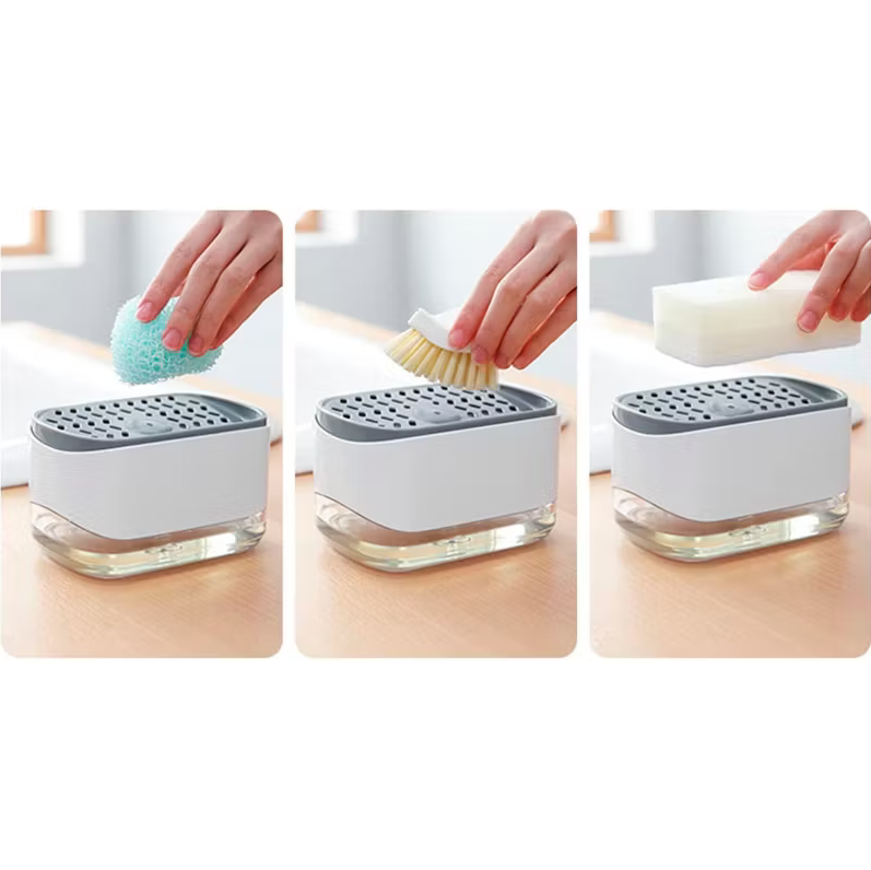 Dispensador de jabón con soporte