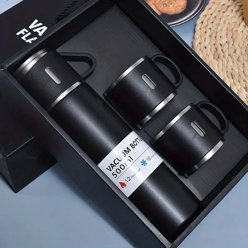 Termo portátil con tazas