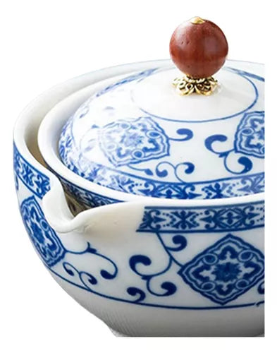 Tazas De Té De Cerámica De mano Giratoria De 360°