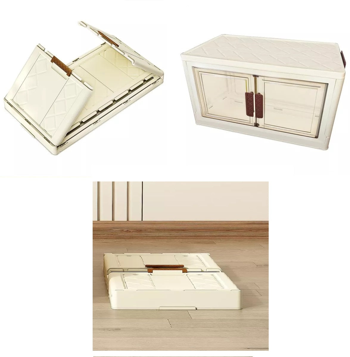 Contenedor de almacenamiento plegable