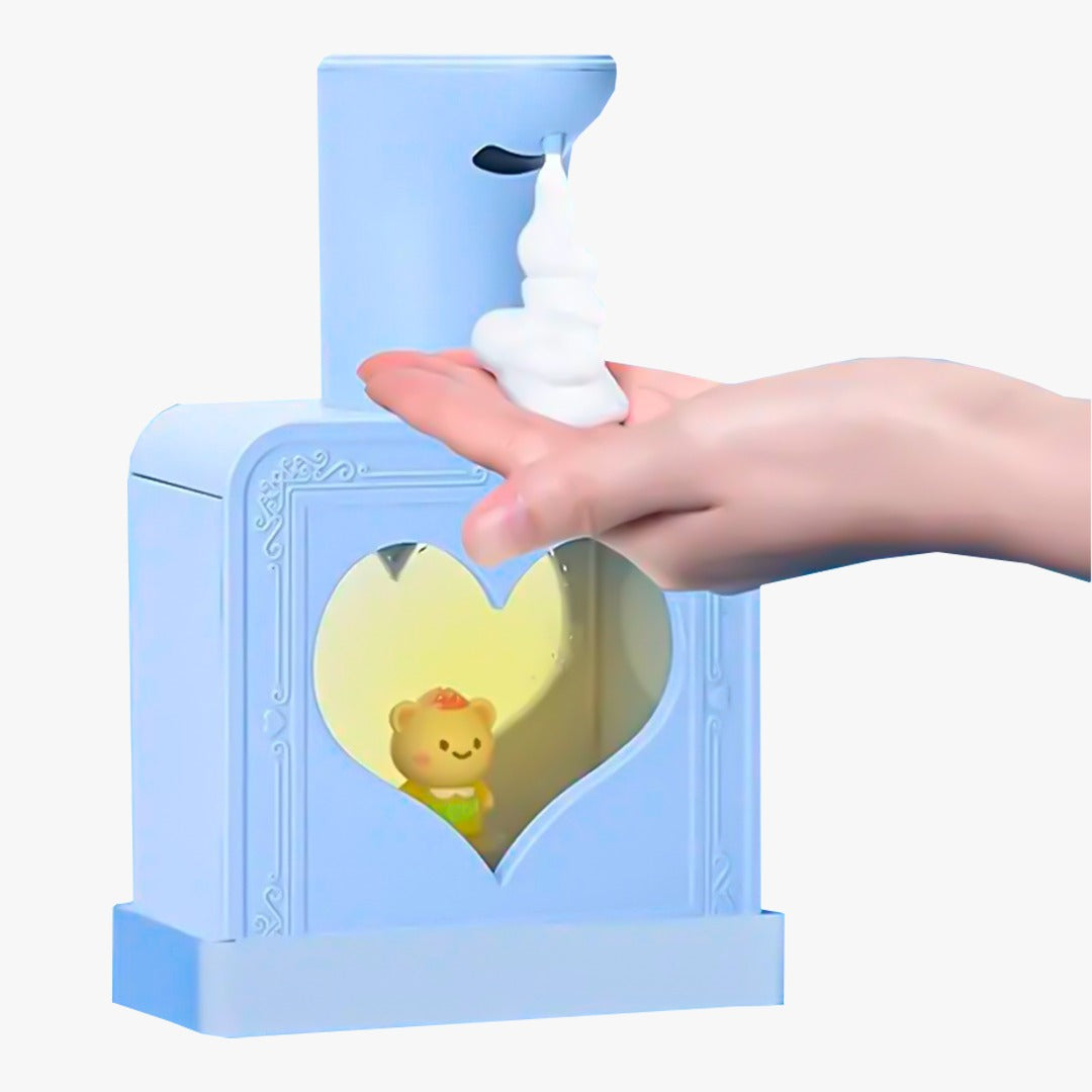 Dispensador de jabón liquido corazón