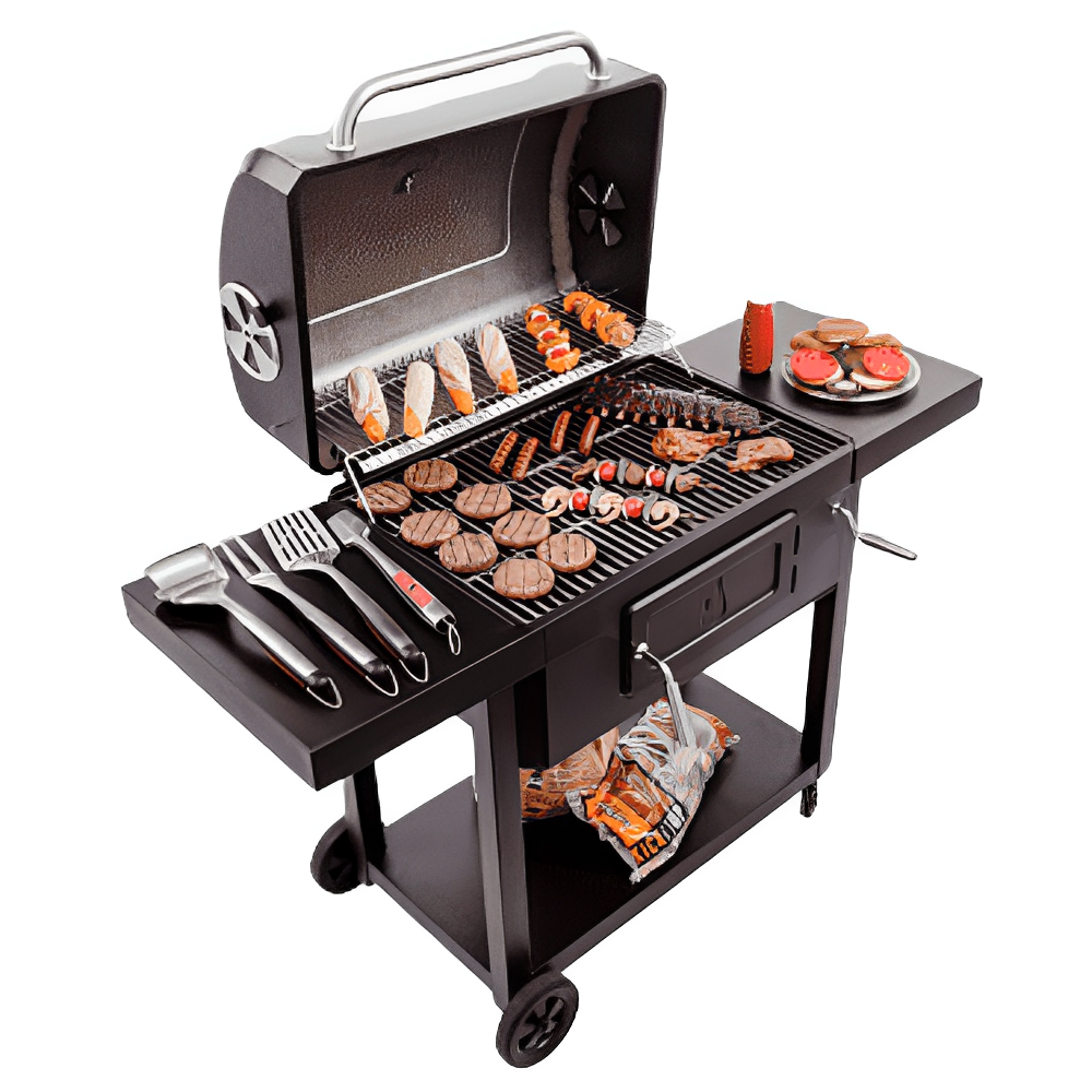 Kit Para Asados Parrillada Bbq 7 Pc